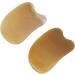 2Pcs Gua Sha Facial Tool Curved Design Extended Reaching Gua Sha Facial Tool Improve Increase FluidGua Sha Facial Tool for Neck Face Back Hand - Buy Online on GoSupps.com