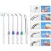 Jerilla 6-Piece Oral Blind Set for Waterpik WP-100/WP-300/WP-450/WP-560/WP-660/WP-811/WP-900 & Flycat FC168/FC188 | International Shipping Available - Buy Online on GoSupps.com