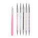 Nail Liner Pens Dotting Pen Brush Kit Nail Art Tool by KoberrLi, Dual-ended Nail Art Liner Brushes