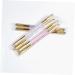 OHPHCALL Embroidery Pencil Eyebrow Pencil Double Sided Manual Pen Microblading Eyebrow Pen Pink Aluminum - Buy Online on GoSupps.com