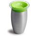 Munchkin Miracle 360 Stainless Steel Toddler Cup - BPA Free Sippy Cup for Babies & Toddlers | Leakproof & Dishwasher Safe | Non-Spill 10oz Green Cup (12+ Months) - Buy Online on GoSupps.com
