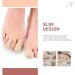 Silicone Toe Protectors - 2pcs Toe Caps for Blisters, Calluses, and Cushioning - Toe Guards for Feet - Toe Sleeves 2.5x4cm - Buy Online on GoSupps.com