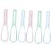FRCOLOR 6 Pcs Scraper Tounge Scrappers Flossers for Adults Mouth Scraper Tonsil Kit Oral Brush Man Plastic Not Hurt