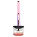 Envie Makeup Brush Cleaner & Dryer with UV Disinfection Light Electric USB Rechargeable Portable Spin Brush Deep Cleaning Tool with 8 Silicon Collars Suitable for all Cosmetic Brushes (Pink)