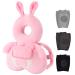 Okydoky Baby Safe Protector Cushion & Baby Knee Pads for Crawling Toddlers Safety Pad Adjustable Backpack Baby Back Protection for Walking & Crawling Cute Bunny (CA)
