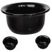Aboofan 3st shaving soil mug shaving shell made of shaving-soap razor stand Razor shell for the beard household shaving shell reusable shaving bowl man shaving equipment pp