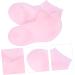 Healeved 2 Pairs Protective Socks Heel Sockss Lotion Infused Gel Socks for Cracked Heels Aloe Socks Feet Care Moisturizing Socks Sock for Feet Nursing Socks Skin Sebs Pink Miss - Buy Online on GoSupps.com