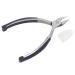 Professional Cuticle Trimmer Nail Cuticle Cutter Stainless Steel Cutter Clippers with Ergonomic and Flat Design Multifunctional Nail Cuticle Trimmer for Nail Art Accessories