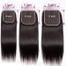 6x6 Hd Lace Closure 12 Inch Straight Human Hair Lace Frontal Deep Part Transparent Swiss With Baby Hair Pre Plucked 150% Density Unprocessed Virgin Human Hair For Women - Buy Online on GoSupps.com