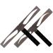 FRCOLOR 2pcs Eyebrow Drawing Tool Eyebrow Stencil Kit Brow Stencils Three-point Eyebrow Ruler Mold With Box - Buy Online on GoSupps.com