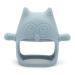 Drop-proof silicone teething ring for babies super soft teething toy for babies from 3 months BPA free (ether)