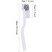 2PCS Dish Brush Set Kitchen Cleaning Brush for Corners and Edges Bottle Bathroom Grout Scrub Brushes Sink Brushes with Handle for Cleaning Small Spaces Dishes Household Use - Buy Online on GoSupps.com