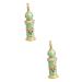 WANGHUI 2pcs Egyptian Decor Wedding Ceremony Decorations Glass Eye Dropper Middle Eastern Decor Mini Perfume Bottle Arabic Perfume Bottles Empty Essential Oil Bottle Fragrance Miss Car/1228 (Color : 0.4 Ounces As Shownx2pcs