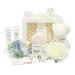 Gift Box Set - Hand Creams Soap and More for a Pampering Experience White