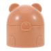 UPKOCH Bo te poudre pour le corps - Pochette de voyage en forme d'ourson 50 g pour b b - Bo tier compact et portable en plastique rechargeable pour les activit s de plein air