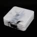 Portable Marble Surface Mirror Square Contact Lens Case - Gold | International Shipping Available - Buy Online on GoSupps.com