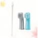 Angoily 4 Set Dog Toothbrush and Toothpaste Pet Toothbrush for Pet Finger Brush Clean 1 count (Pack of 1) As Shown - Buy Online on GoSupps.com