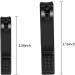 Stainless Steel Nail Clippers Set - Large/Small Fingernail & Toenail Cutter - Black 2 Piece Kit - Buy Online on GoSupps.com