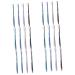 Gleavi 24 pth soft toothbrush for adult silicone cleaning brush Flex tools Handing tools Organic toothbrush travel toilet items travel pp soft fur friendly