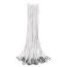 Harapu Cotton Candle Wick 8" Pre-Waxed Low Smoke Wick for Candle Making,Candle DIY, 50 Pcs