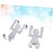Alipis 4 Pcs Stainless Steel Hooks Cabinet Hooks Door Hook Door Hanger Stainless Steel Door Rag Door Back mediumx2pcs As Shownx2pcs - Buy Online on GoSupps.com