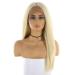 SHIYID Blonde Synthetic Wigs for Women | Long Straight Lace Front Hairpiece - Trendy Cosplay Style - Buy Online on GoSupps.com