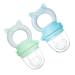 Buy 2-Pack Baby Food Dispenser Pacifiers - Soft Silicone Exercise Coordination Comfortable Handle Dust Protection - Ideal for 4 Months+ - Available in Two Colors - Buy Online on GoSupps.com