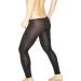Men's Black Ice Silk See-Through Slim Leggings Tights - LinvMe One Size - Buy Online on GoSupps.com