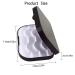 Shmian Empty Eyelash Case with Makeup Mirror - Travel Friendly Storage Organizer for 3 Pairs Black Lashes - Buy Online on GoSupps.com
