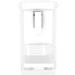 Cotton Roll Dispenser Press Type Holder with 4 Colors Sanitary and Durable (White) - Buy Online on GoSupps.com