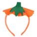 Ladies Pumpkin Headband Halloween Hay Dress Accessories.Halloween Hair Accessory Creative Shape Headwear.