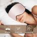 Buy Olesilk 2er Set Adjustable Silk Sleep Masks | 100% Mulberry Silk Eye Masks for Men & Women | Travel & Home Use | Pink & Peach | Unisex - Buy Online on GoSupps.com