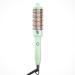 K&K Thermal Brush for Blowout Look 1.5 Inch Ionic Heated Round Brush Makes Hair Smoother Dual Voltage Thermal Round Brush Get Natural Curls Easy to Use 30S Fast Heating 1.5 Inch Green