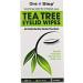 Tea Tree Oil Eyelid Wipes 60 Sachets with Aloe and Chamomile - Gentle Daily Cleanser for Dry, Irritated Eyes - Buy Online on GoSupps.com