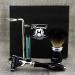 Mens Grooming & Shaving Kit - 4Pc Set with 3 Edge Razor Black Badger Hair Brush Stand & Alum Pencil for Perfect Shave - Buy Online on GoSupps.com