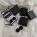 Buy Miedeon Contact Lens Container Set - 4 Travel Cases with Mirror | Mini Accessories for Contact Lenses (Black) - Ideal for Easy International Shipping - Buy Online on GoSupps.com