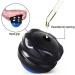 Ydseozoa Manual Massage Roller - Tension Relief for Muscles Shoulders Back Legs & Feet - Blue Massage Ball for Relaxation & Therapy - Buy Online on GoSupps.com