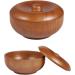 Beavorty Wooden Shaving Bowl & Brush Set - Premium Hairdressing Foam Cup for Men - Buy Online on GoSupps.com