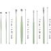 DXYDSC Stainless Steel Ear Picking Spoon Set - 6 Piece Tool Cleaner for Children and Adults | Swimmers Ear Plugs Silicone | Yellow One Size - Buy Online on GoSupps.com
