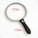 Magnifiers 10X/25X Large Handheld Magnifier Reading Magnifying Glass Mirror Surface Diameter 130mm Extra Large Elderly Magnifying Glass Read HD Handheld LED with Light Reading Aids - Buy Online on GoSupps.com
