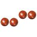 Minkissy Massive wooden massage balls for Chinese handmade balls made of wood meditation balls Chinese practice balls hand massage handball deep tissue foot health ball 4 pieces