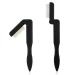 2 Pcs Folding Eyelash Comb Eyebrow Comb Stainless Steel Metal Teeth Eyelash Separator Tool Professional Lash Separator Lash and Brow Makeup Applicator Brush Tool for Mascara Eyelashes Eyebrow