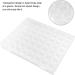ANKROYU 56 Slots Empty Clear Plastic Organizer Box Nail Decoration Sequence Organize Box Nail Art Decoration Storage Container Tool for Nail Rhinestone Crystal Earrings - Buy Online on GoSupps.com