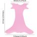 Silicone Eyeliner Stencils - Eyeliner Winged Aid Tool | Eyeliner Stencils Wing Tips | Eye Guide Measure Tool | Microblading Ruler Template For Perfect Winged Tip Cat Eye Brow Beginner Pink - Buy Online on GoSupps.com