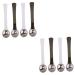 Ipetboom 8pi ces Zinc Alloy Eye Applicators for Facial Care Eye Spoon for Home and Salon Use