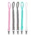 Clicitina useful hand baby pacifier rope woven with bow with an anti-drop kitchen dining room & bar UJD97 (Multicolor one size) multicolored unit size