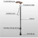 Elderly Crutches Lightweight Telescopic Stick Non-Slip Walking Stick with Solid Wood Handle Interesting - Buy Online on GoSupps.com