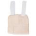 Vgeby castor oil pack sleeping ergonomic reusable soft compress castor oil wrap for liver detoxification (Khaki)