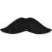 Alsino Black Self-Adhesive Mario Mustache Sticker - Perfect for Parties & Costumes | LG9613 BART - Buy Online on GoSupps.com