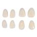 Fyearfly Temporary tooth repair 70pcs/bag Temporary teeth tooth crowns tooth vein resin Harz front upper preliminary crown for dental oral care